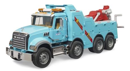 Bruder MACK Granite Recovery and Tow Truck with L+S Module Bruder MACK Granite Recovery and Tow Truck with L+S Module