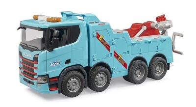 Bruder Scania Super 560R Recovery and Tow Truck with L+S Module Bruder Scania Super 560R Recovery and Tow Truck with L+S Module