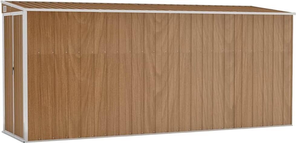 vidaXL Wall-mounted garden shed 118 x 382 x 178 cm (316232) vidaXL Wall-mounted garden shed 118 x 382 x 178 cm (316232)