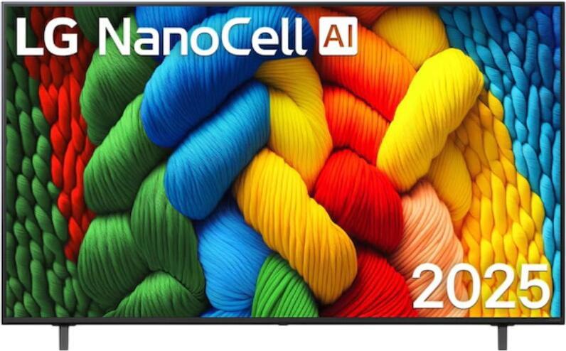 LG 65" NanoCell AI NANO81 4K Smart TV 2025 65NANO81A6A LG 65" NanoCell AI NANO81 4K Smart TV 2025 65NANO81A6A