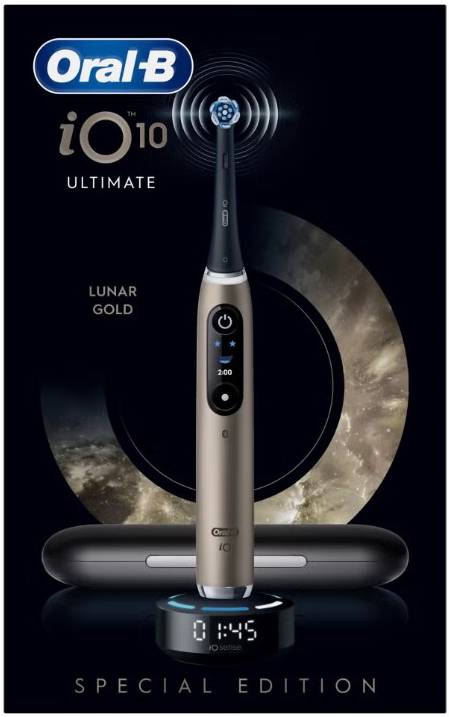 Oral-B iO Series 10 Special Edition Lunar Gold Oral-B iO Series 10 Special Edition Lunar Gold
