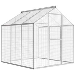 vidaXL Outdoor aviary aluminum 183 x 178 x 194 cm (45219) vidaXL Outdoor aviary aluminum 183 x 178 x 194 cm (45219)