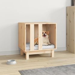 vidaXL Doghouse Solid Pine Wood 50 x 40 x 52 cm (822471) vidaXL Doghouse Solid Pine Wood 50 x 40 x 52 cm (822471)