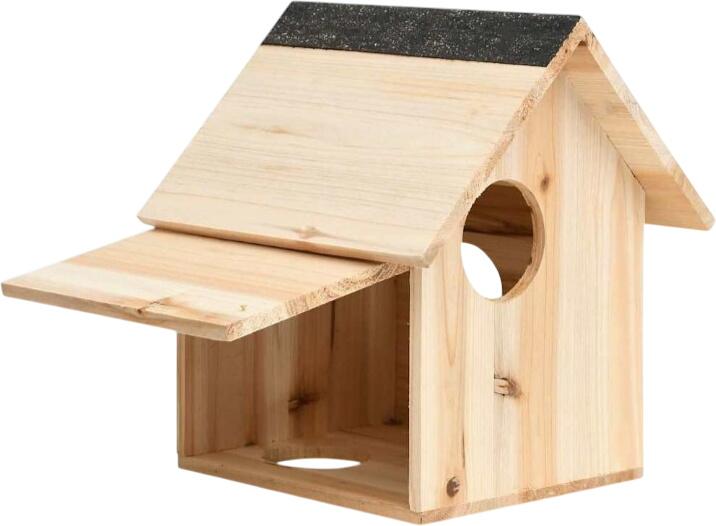 vidaXL Squirrel House Fir Solid Wood 26 x 25 x 29 cm (314821) vidaXL Squirrel House Fir Solid Wood 26 x 25 x 29 cm (314821)