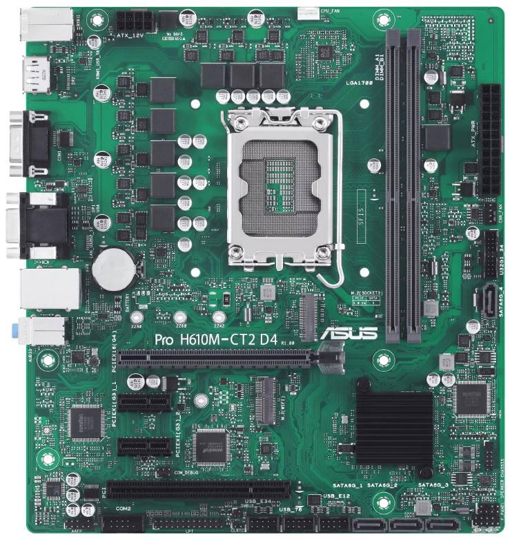 ASUS Pro H610M-CT2 D4-CSM ASUS Pro H610M-CT2 D4-CSM