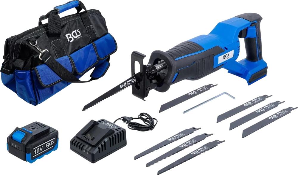 BGS Cordless Reciprocating Saw Set (7393) BGS Cordless Reciprocating Saw Set (7393)