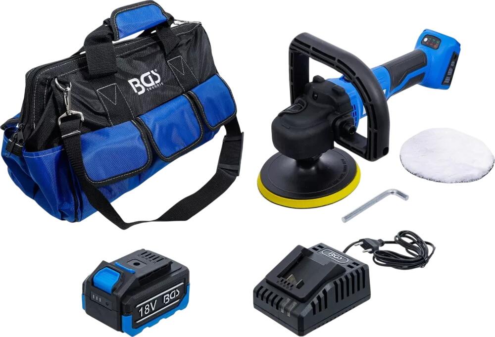 BGS Cordless Polishing and Grinding Machine Set (7395) BGS Cordless Polishing and Grinding Machine Set (7395)