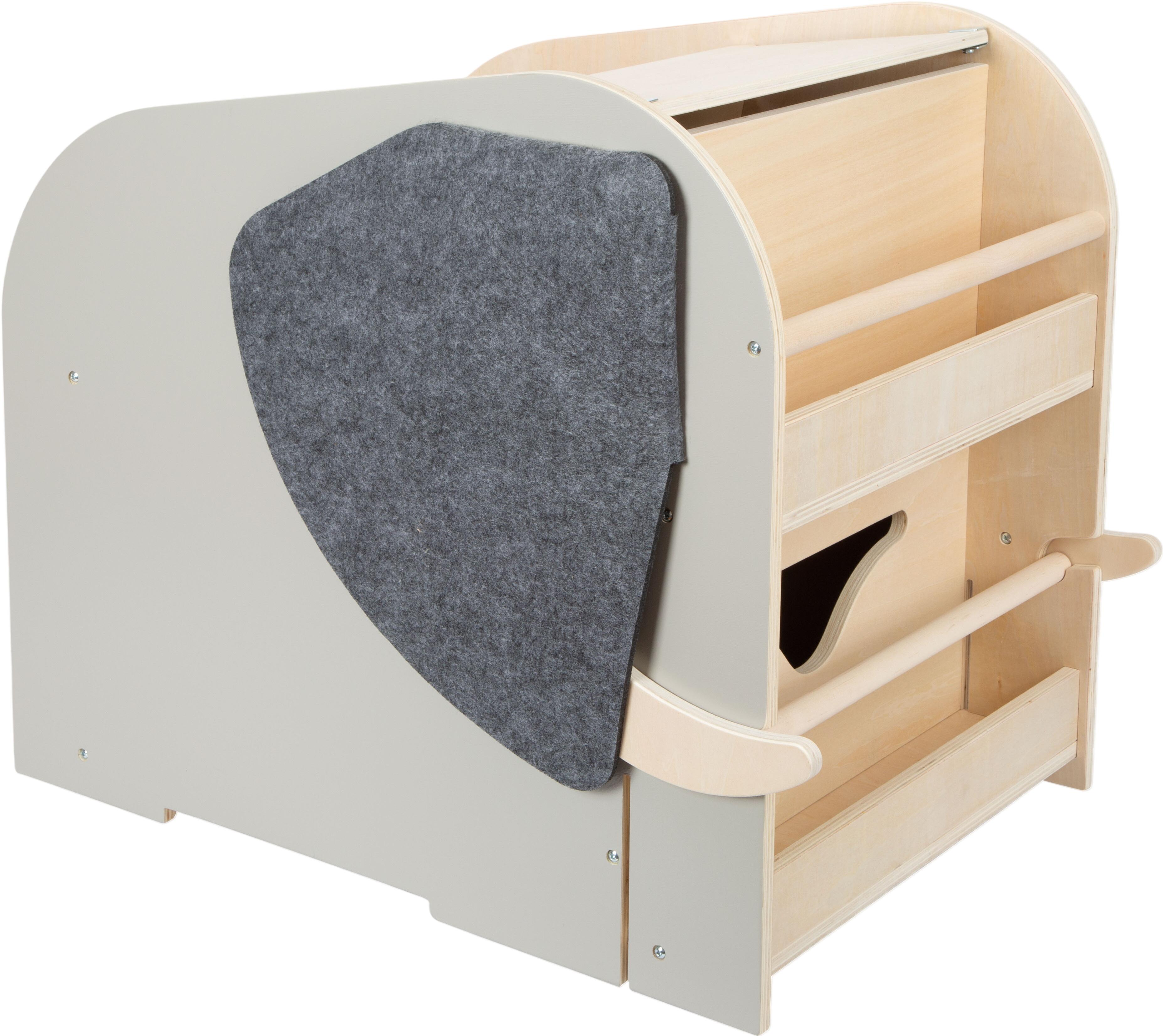 Small Foot Toy box with seat and wheels Elephant Wildlife (12423) Small Foot Toy box with seat and wheels Elephant Wildlife (12423)