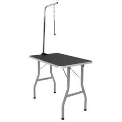 vidaXL Adjustable dog grooming table with 1 loop 97 x 61 x 154.5 cm (170169) vidaXL Adjustable dog grooming table with 1 loop 97 x 61 x 154.5 cm (170169)