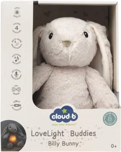 CloudB LoveLight Buddies Billy the Rabbit CloudB LoveLight Buddies Billy the Rabbit