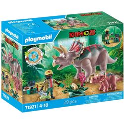 Playmobil Dinos - Triceratops with Juvenile (71821) Playmobil Dinos - Triceratops with Juvenile (71821)