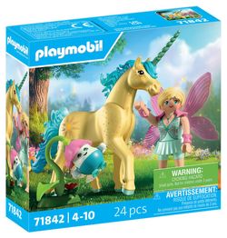 Playmobil Magic Unicorns - Collectible Unicorn Sunshine Blossom with Fairy (71842) Playmobil Magic Unicorns - Collectible Unicorn Sunshine Blossom with Fairy (71842)