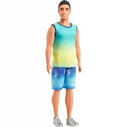 Mattel Barbie Fashionistas Ken Doll No. 236 Ombré Tank Top (HYV00) Mattel Barbie Fashionistas Ken Doll No. 236 Ombré Tank Top (HYV00)