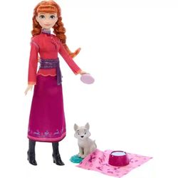 Mattel Disney Frozen Anna and Wolf Cub (JFG17) Mattel Disney Frozen Anna and Wolf Cub (JFG17)