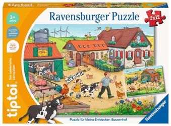 Ravensburger tiptoi Puzzle for Little Explorers: Farm (00136) Ravensburger tiptoi Puzzle for Little Explorers: Farm (00136)