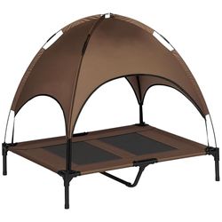 PawHut Dog bed with canopy 76 x 92 cm PawHut Dog bed with canopy 76 x 92 cm