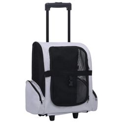 vidaXL 3-in-1 Foldable Pet Trolley (171020) vidaXL 3-in-1 Foldable Pet Trolley (171020)