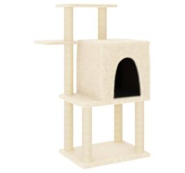 vidaXL Cat tree with sisal scratching post 97 cm (172064) vidaXL Cat tree with sisal scratching post 97 cm (172064)