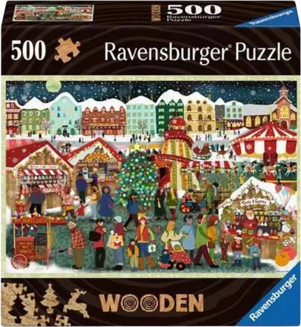 Ravensburger WOODEN Christmas market (12001539) Ravensburger WOODEN Christmas market (12001539)