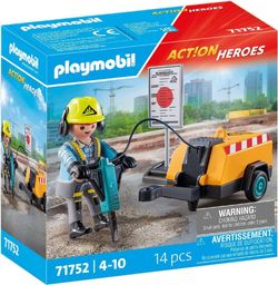 Playmobil Act!on Heroes - Construction Worker with Chisel (71752) Playmobil Act!on Heroes - Construction Worker with Chisel (71752)