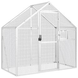 vidaXL Aluminum Aviary 179 x 100 x 185 cm (152258) vidaXL Aluminum Aviary 179 x 100 x 185 cm (152258)