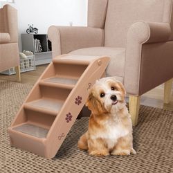 vidaXL Foldable Dog Stair 62 x 40 x 49.5 cm (170986) vidaXL Foldable Dog Stair 62 x 40 x 49.5 cm (170986)