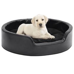 vidaXL Dog bed plush and artificial leather 69 x 59 x 19 cm (171261) vidaXL Dog bed plush and artificial leather 69 x 59 x 19 cm (171261)