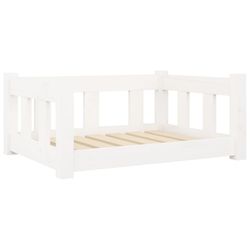 vidaXL Dog bed solid wood pine 65.5 x 50.5 x 28 cm (820188) vidaXL Dog bed solid wood pine 65.5 x 50.5 x 28 cm (820188)