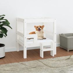 vidaXL Dog bed solid wood pine 55.5 x 53.5 x 60 cm (822368) vidaXL Dog bed solid wood pine 55.5 x 53.5 x 60 cm (822368)