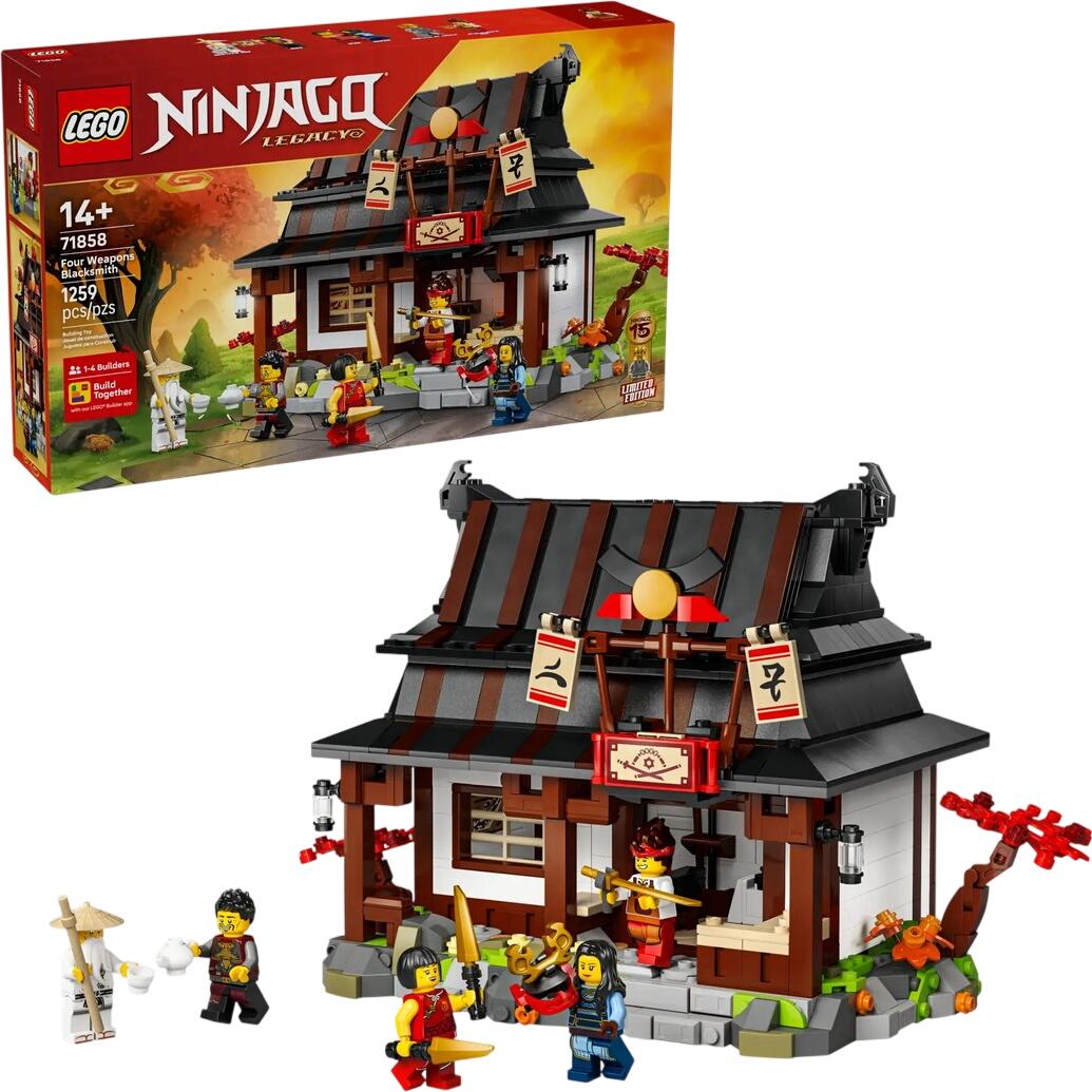 LEGO NINJAGO 15th Anniversary Four Weapons Forge (71858) LEGO NINJAGO 15th Anniversary Four Weapons Forge (71858)