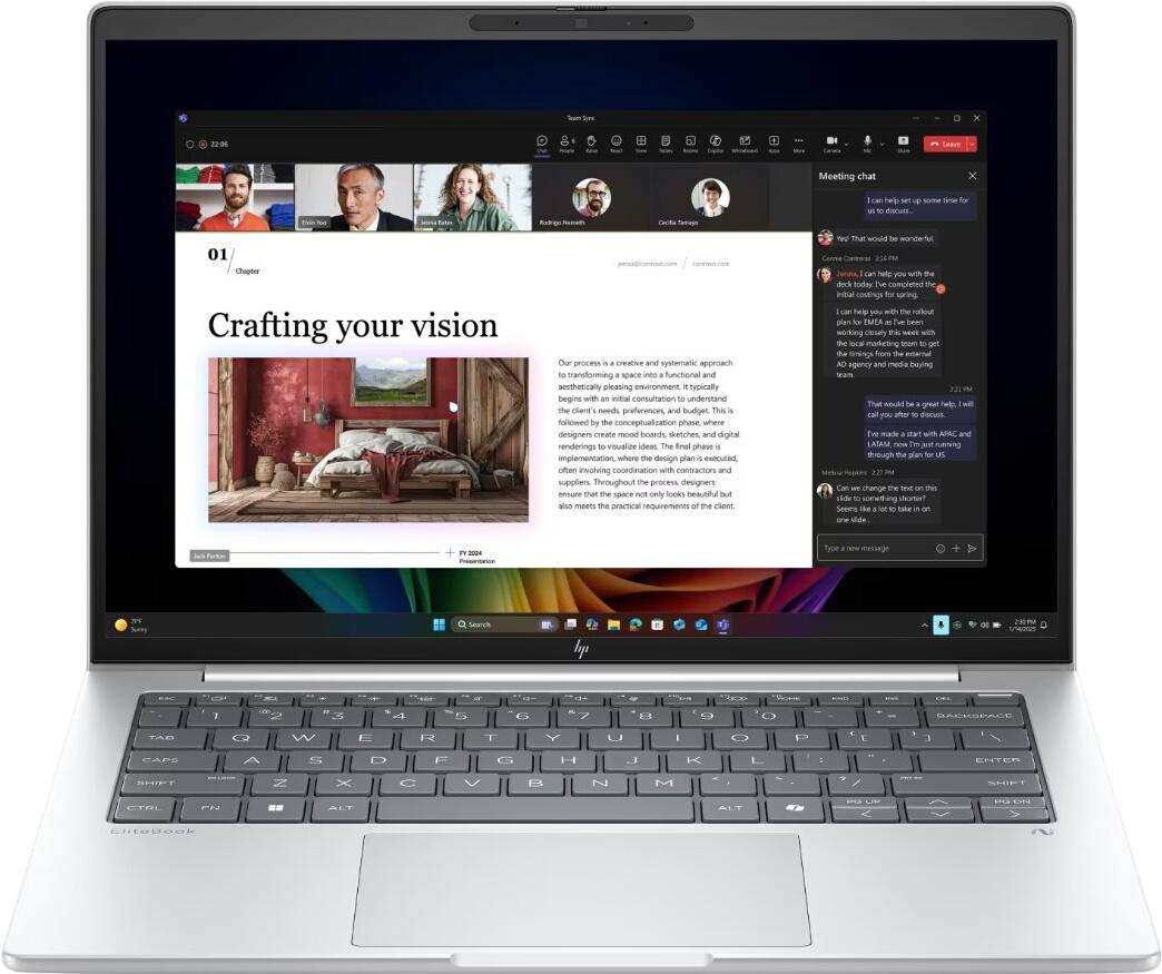 HP EliteBook 8 G1i 14 (CT9Q9ES) HP EliteBook 8 G1i 14 (CT9Q9ES)