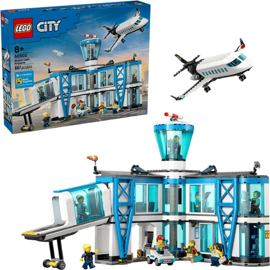LEGO City Airport with Airplane (60502) LEGO City Airport with Airplane (60502)