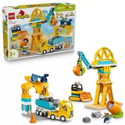 LEGO DUPLO Construction Site with Construction Vehicles 3-in-1 Set (10476) LEGO DUPLO Construction Site with Construction Vehicles 3-in-1 Set (10476)