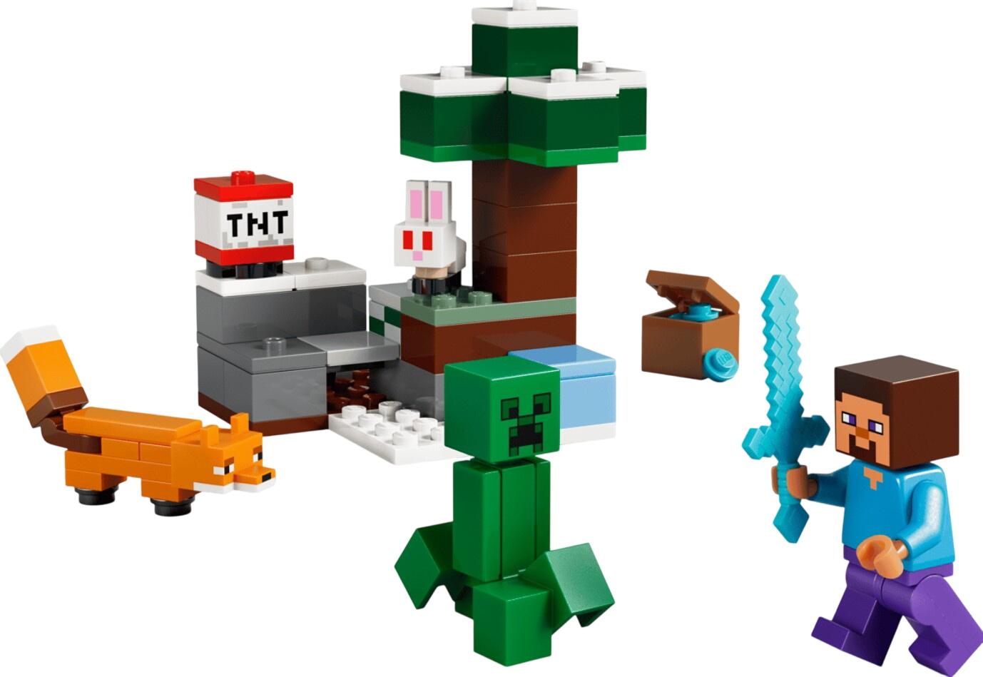 LEGO Minecraft Steve's Adventure in the Taiga (21583) LEGO Minecraft Steve's Adventure in the Taiga (21583)