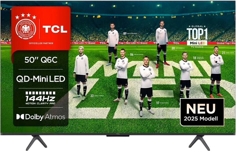 TCL 50" Q6C Premium QD-Mini LED TV 50Q6C TCL 50" Q6C Premium QD-Mini LED TV 50Q6C