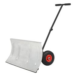 vidaXL Hand snow plow with wheels 100 x 44 cm (142915) vidaXL Hand snow plow with wheels 100 x 44 cm (142915)