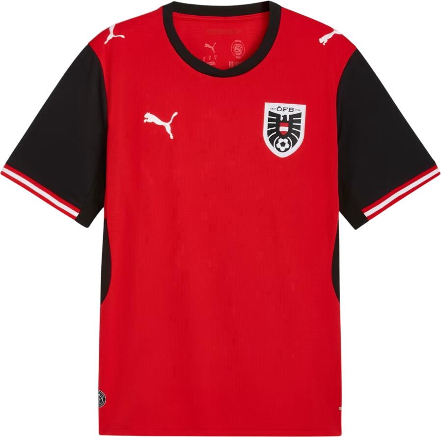 Puma Austria 2026 Home Jersey Men Puma Austria 2026 Home Jersey Men