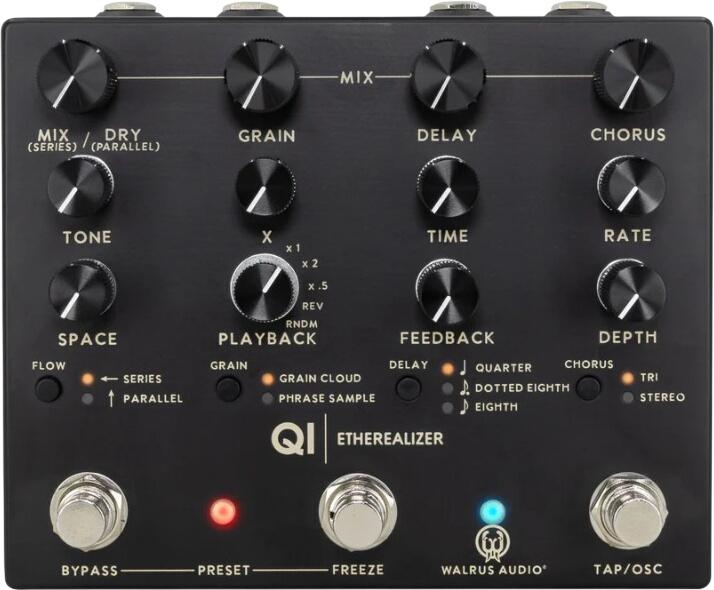 Walrus Audio Qi Etherealizer Black Walrus Audio Qi Etherealizer Black