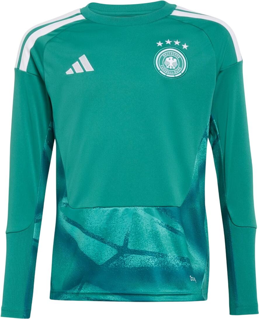 Adidas Germany 26 Long-Sleeve Goalkeeper Home Jersey Kids Adidas Germany 26 Long-Sleeve Goalkeeper Home Jersey Kids