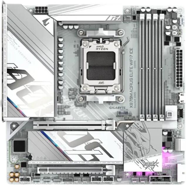 GIGABYTE X870M AORUS Elite WIFI7 ICE GIGABYTE X870M AORUS Elite WIFI7 ICE