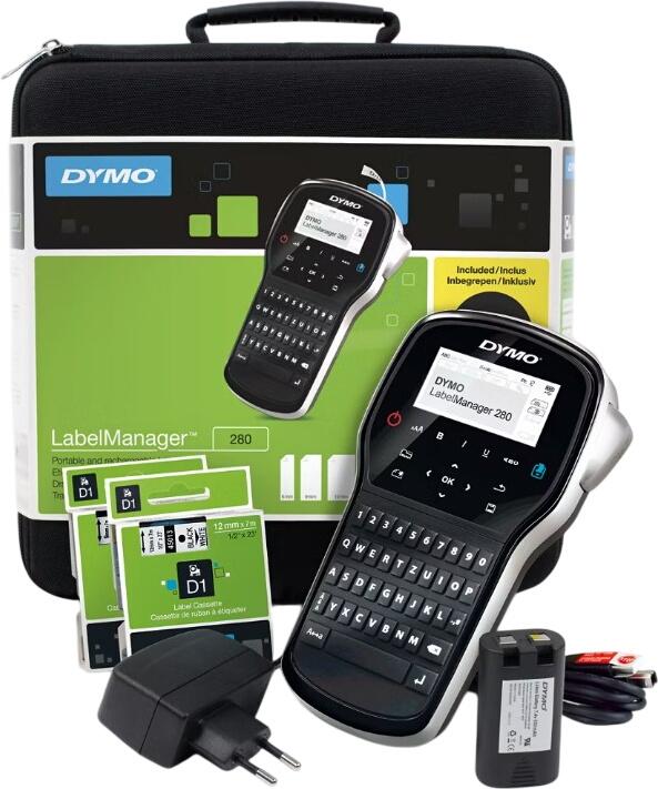 Dymo LabelManager 280 suitcase QWERTY Dymo LabelManager 280 suitcase QWERTY