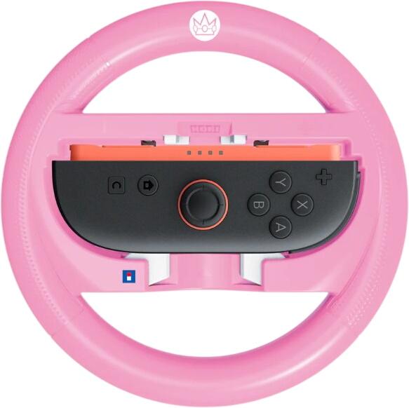 Hori Racing Wheel Attachment Set - Peach Switch 2 Hori Racing Wheel Attachment Set - Peach Switch 2