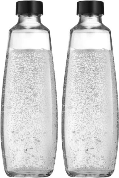 SodaStream Glass Bottle 1 L 2 Pack SodaStream Glass Bottle 1 L 2 Pack