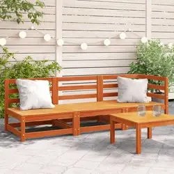 vidaXL Garden sofa 3-seater (837953) vidaXL Garden sofa 3-seater (837953)