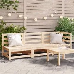 vidaXL Garden sofa 3-seater (837949) vidaXL Garden sofa 3-seater (837949)