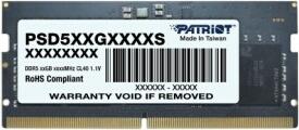 Patriot Memory Signature Line DDR5-4800 32GB (PSD532G48002S) Patriot Memory Signature Line DDR5-4800 32GB (PSD532G48002S)