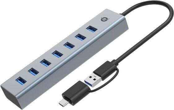Conceptronic 7-Port USB 3.0 Hub (HUBBIES21G) Conceptronic 7-Port USB 3.0 Hub (HUBBIES21G)