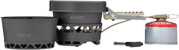 Primus Primetech Stove Set 2x1.3 l incl. Pan Primus Primetech Stove Set 2x1.3 l incl. Pan