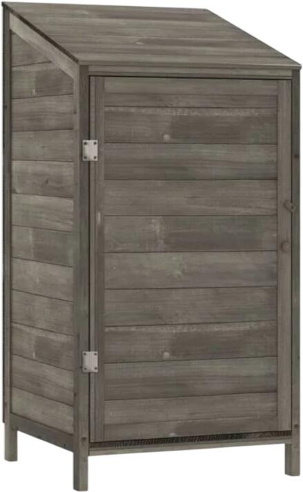vidaXL Tool shed solid wood fir 55 x 52 x 112 cm (152180) vidaXL Tool shed solid wood fir 55 x 52 x 112 cm (152180)