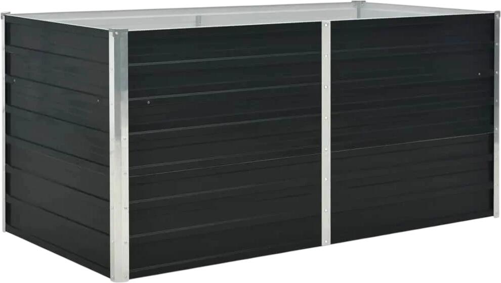 vidaXL Raised bed anthracite 160 x 80 x 77 cm (45722) vidaXL Raised bed anthracite 160 x 80 x 77 cm (45722)